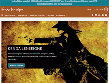 Tablet Screenshot of kendalenseigne.com